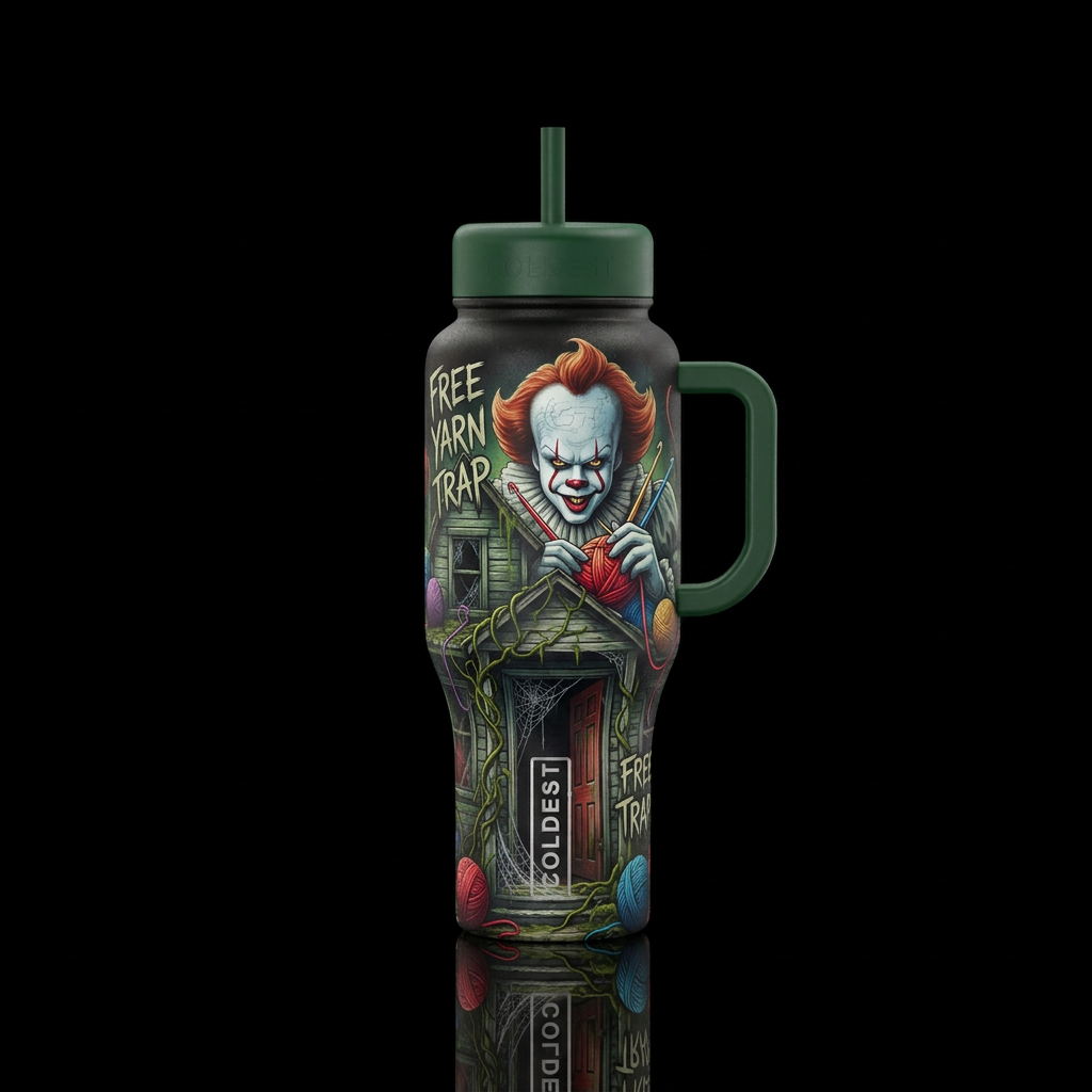 Hookers Beware water bottle design