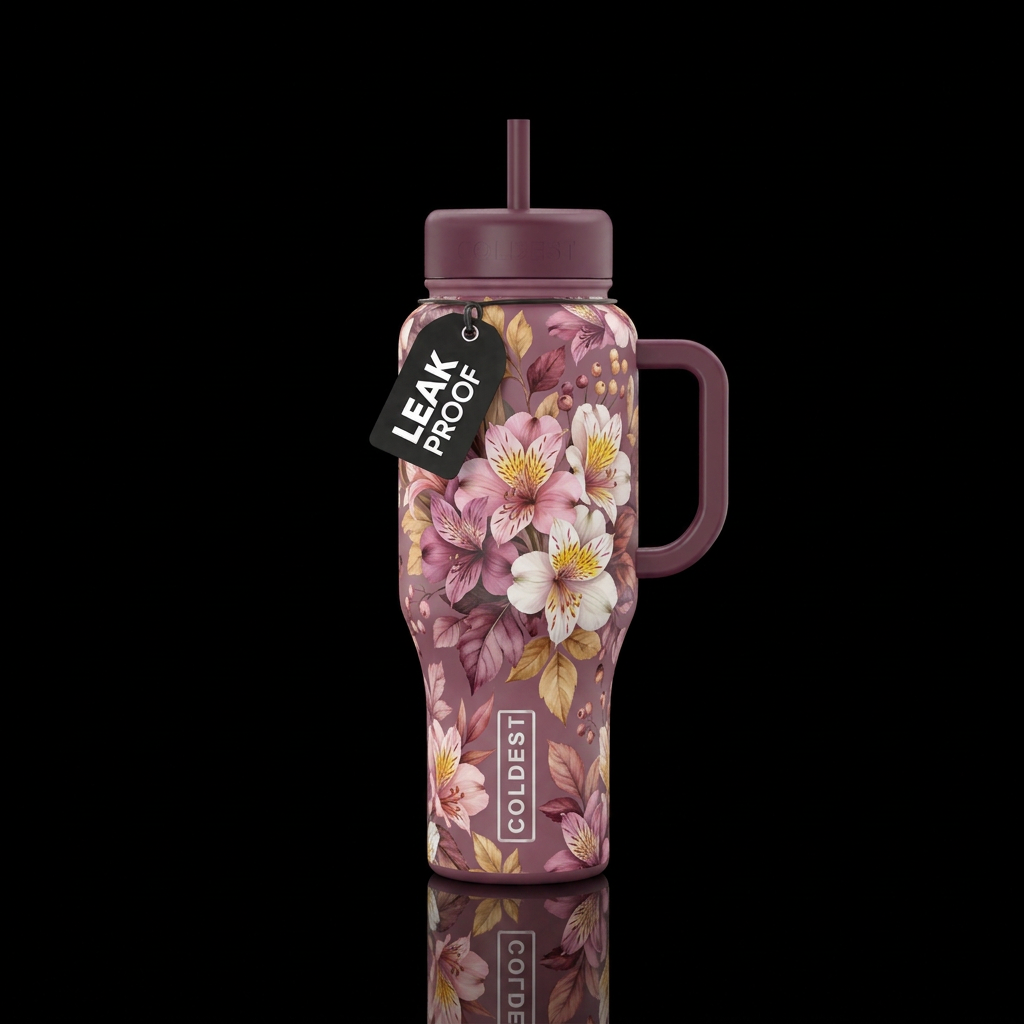 Enter Alstromerias water bottle design