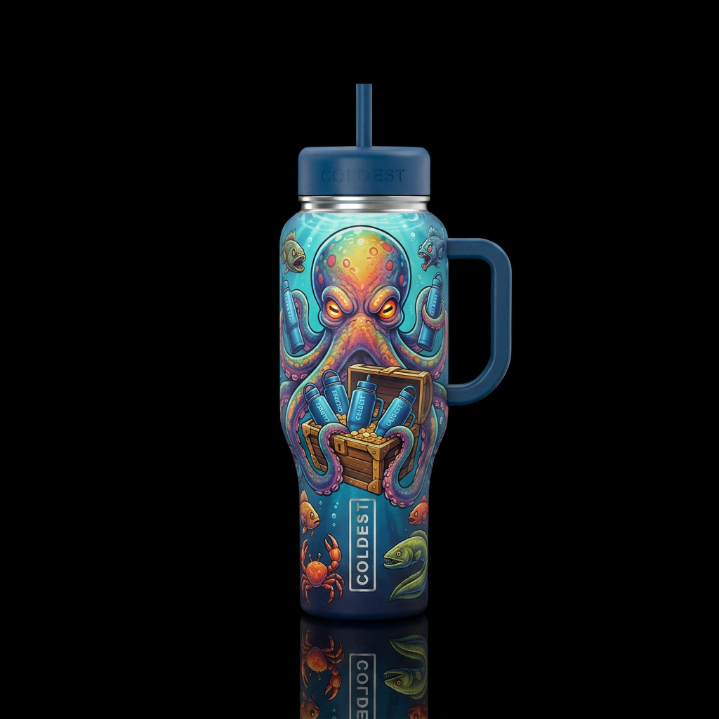 Get Your Own water bottle design