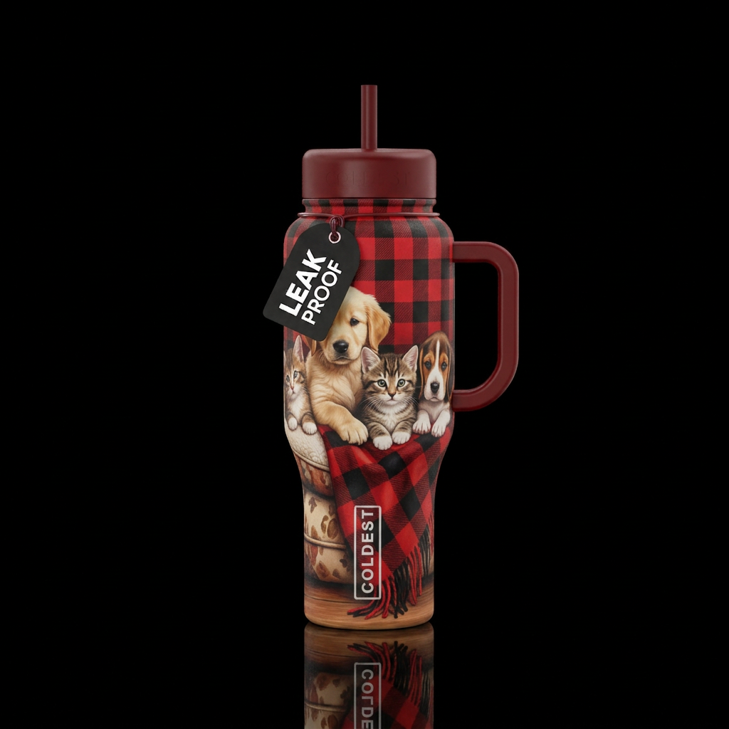 Rescue Friends water bottle design