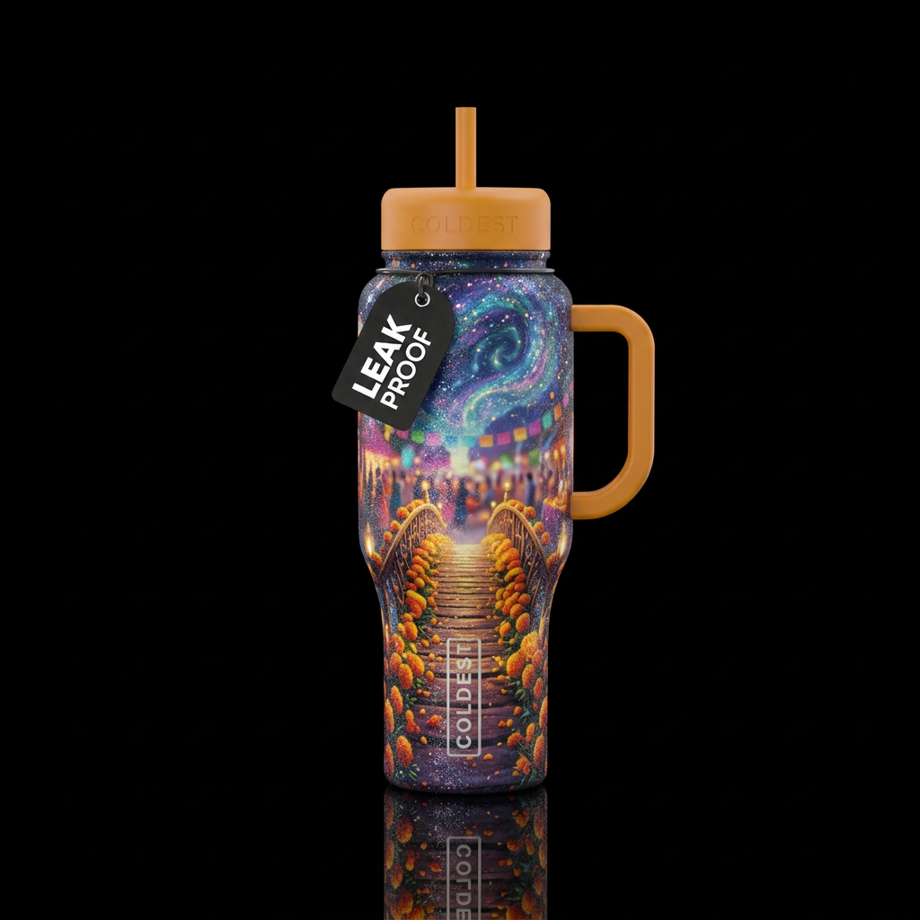 Visiting Promenade water bottle design