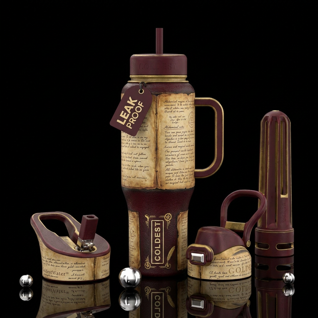 Fringe Science water bottle design