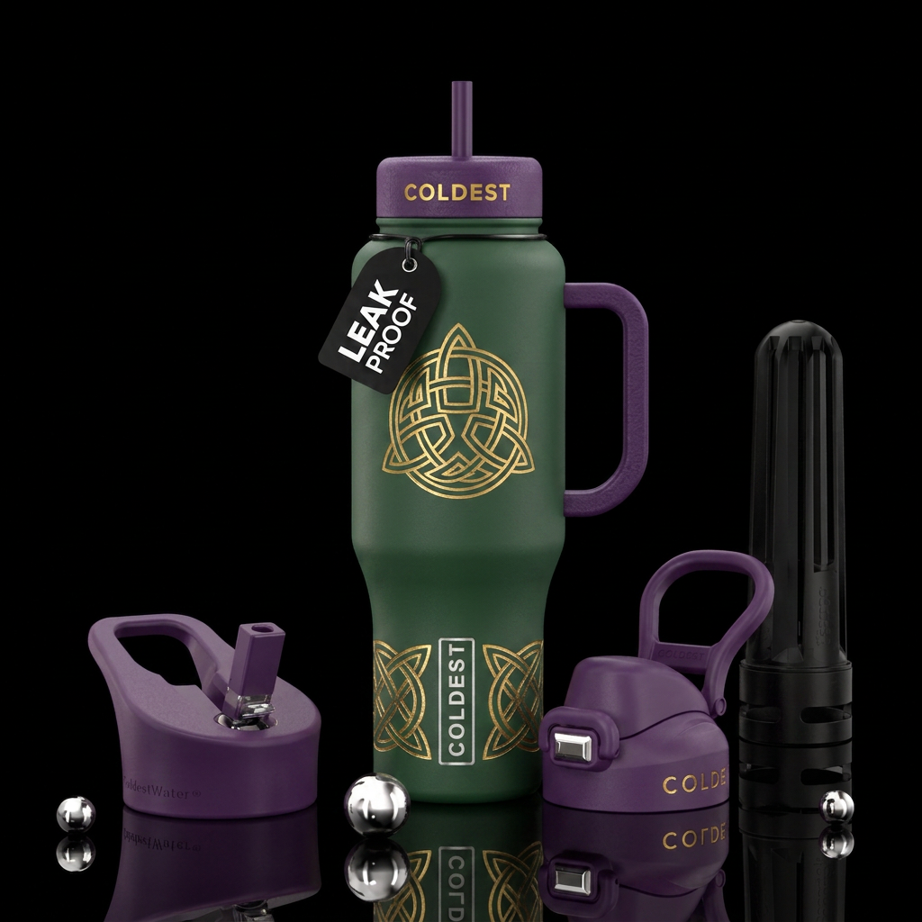 Gaelic water bottle design
