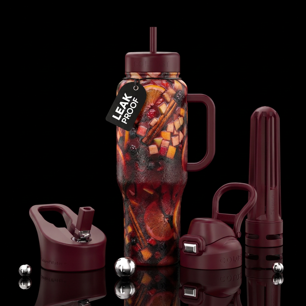 Sangria water bottle design