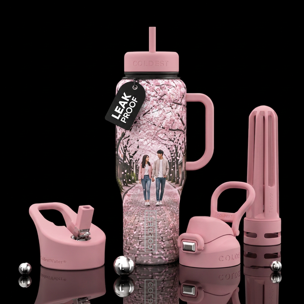 Young Love water bottle design
