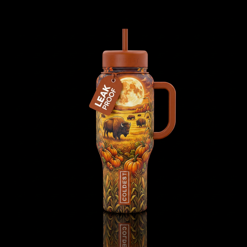 Harvest Moon water bottle design