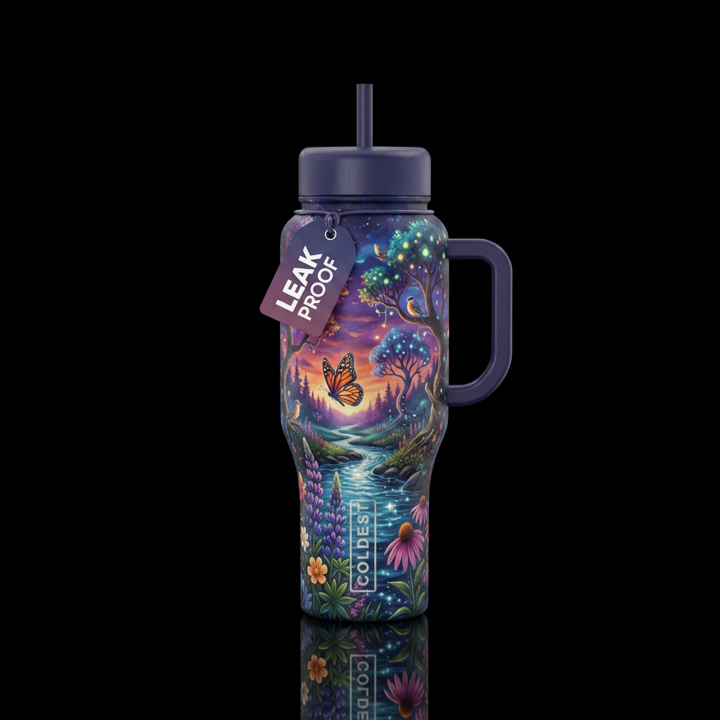 Dusk water bottle design