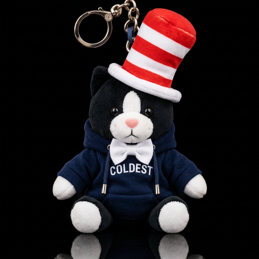 Cat in the Hat water bottle design