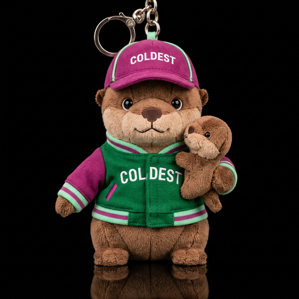 Odessa and her baby Ollie water bottle design