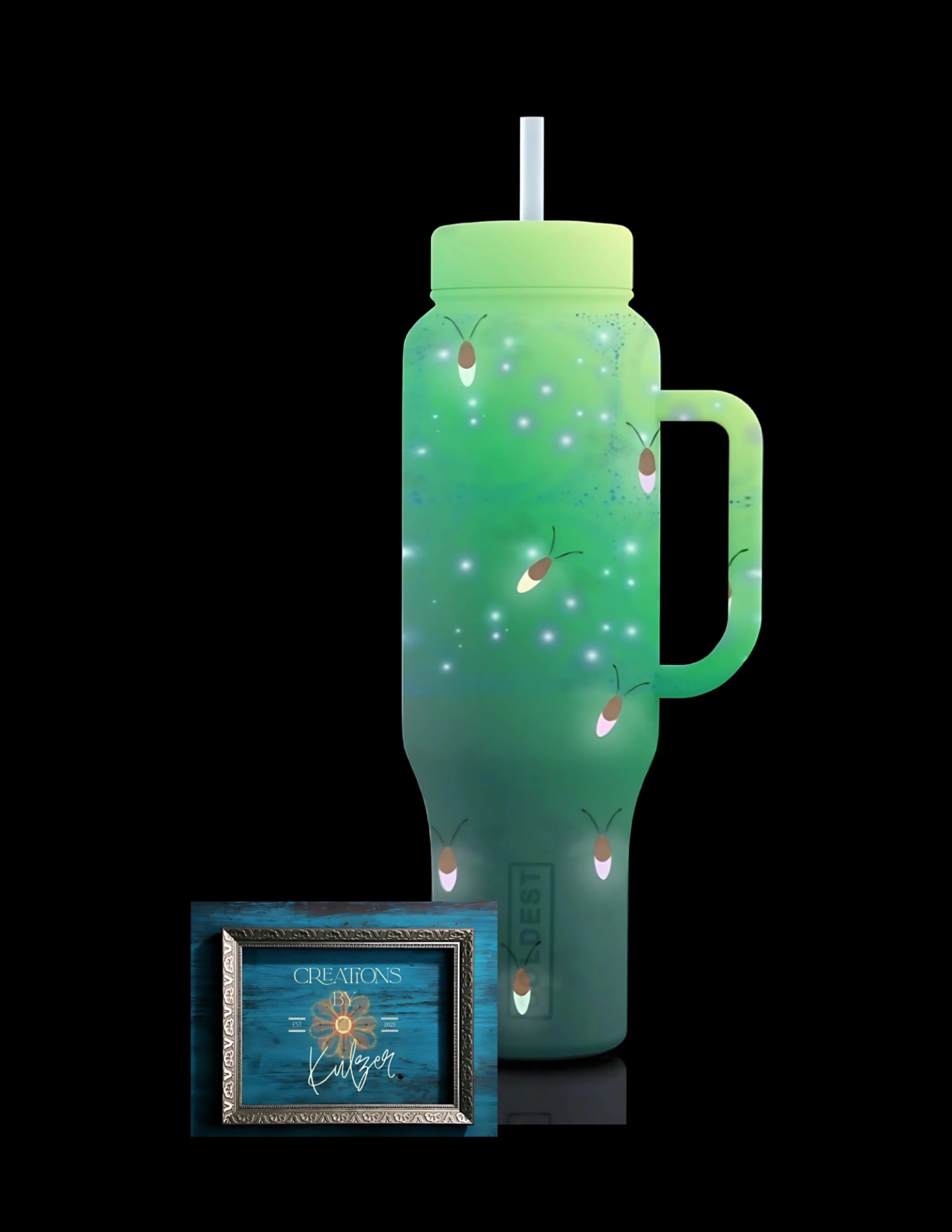 Firefly’s glow water bottle design