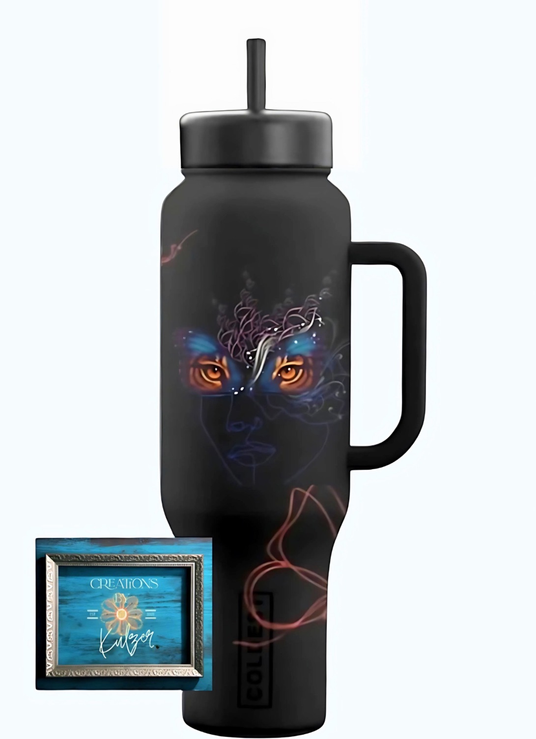 Incognito water bottle design