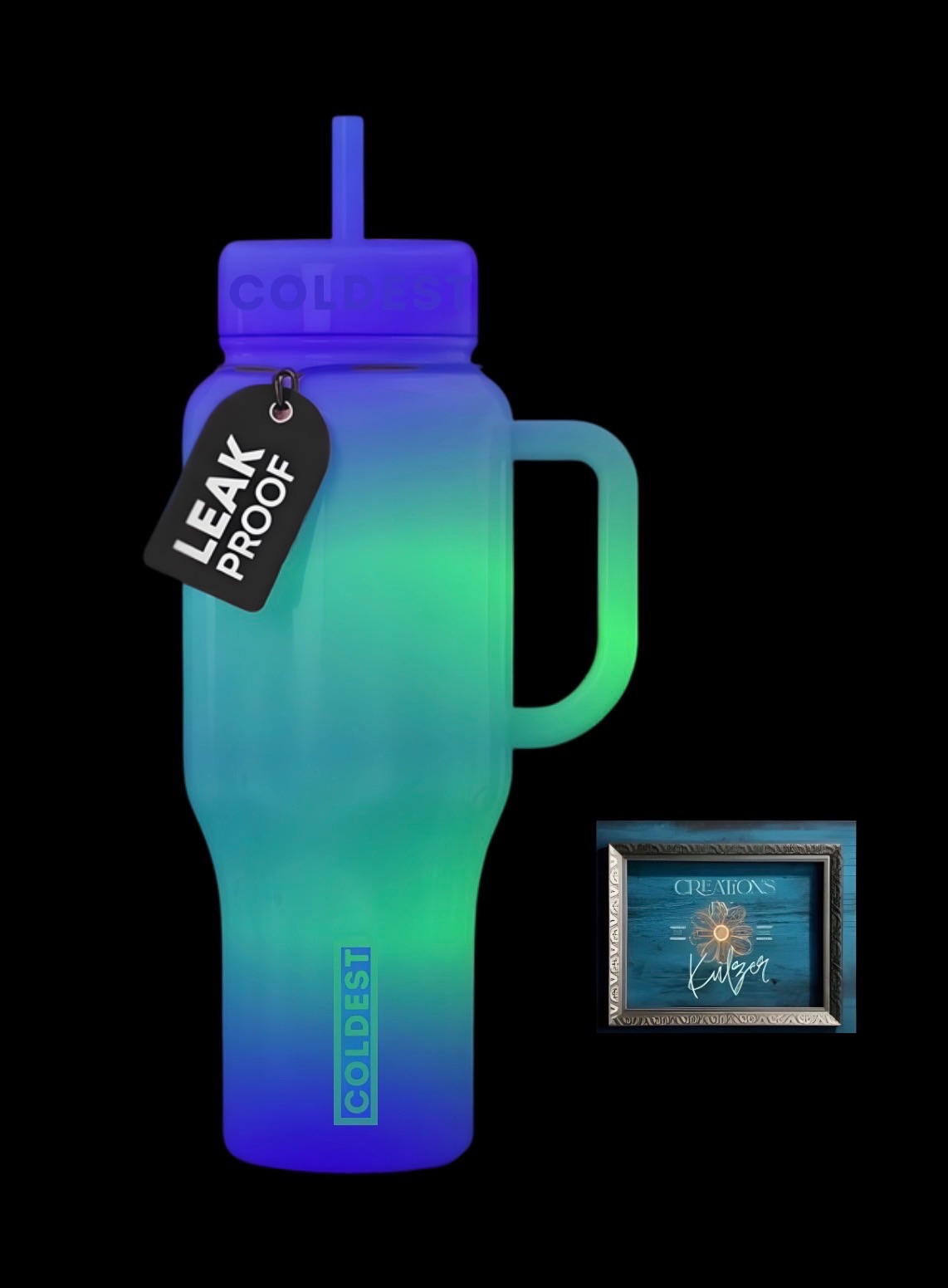 Borealis water bottle design
