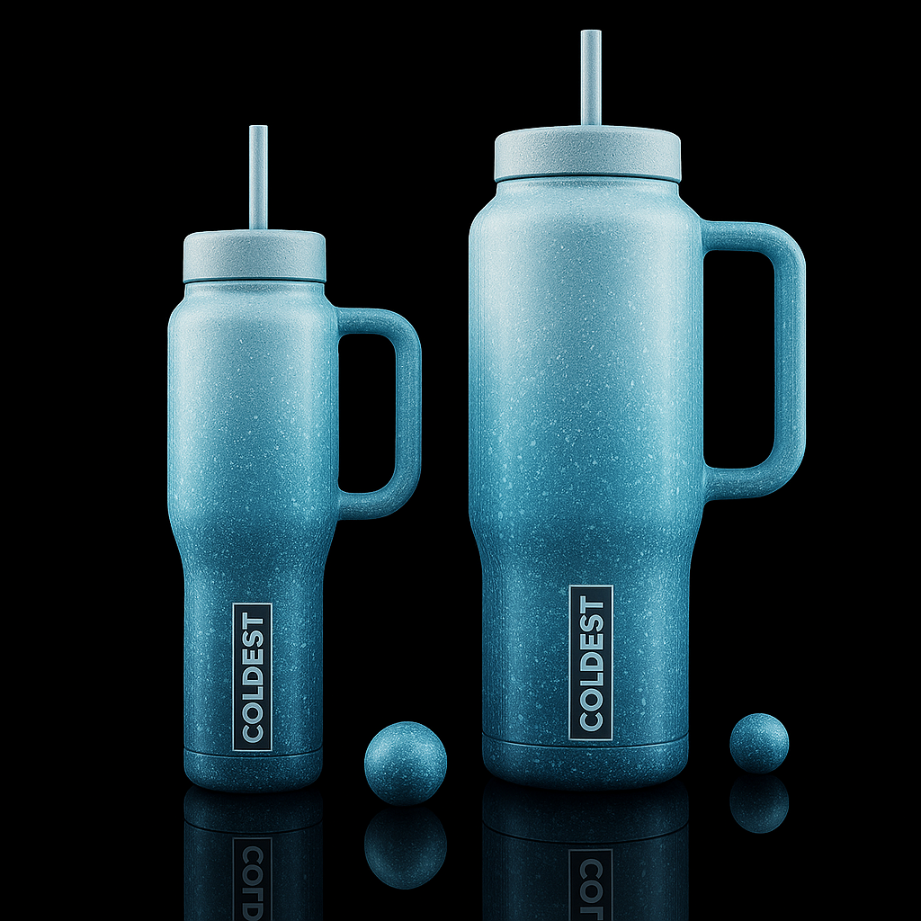 White Walker water bottle design