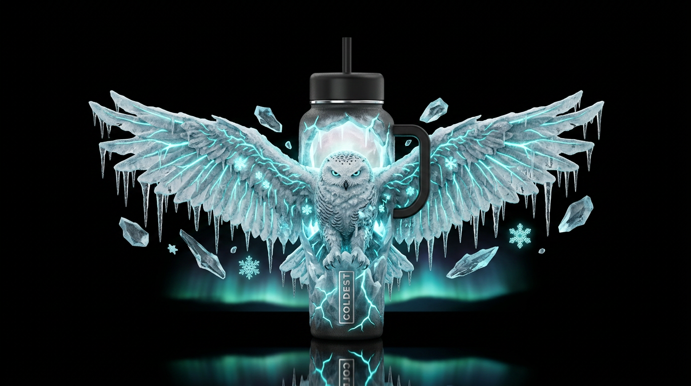 Coldest Guardian water bottle design