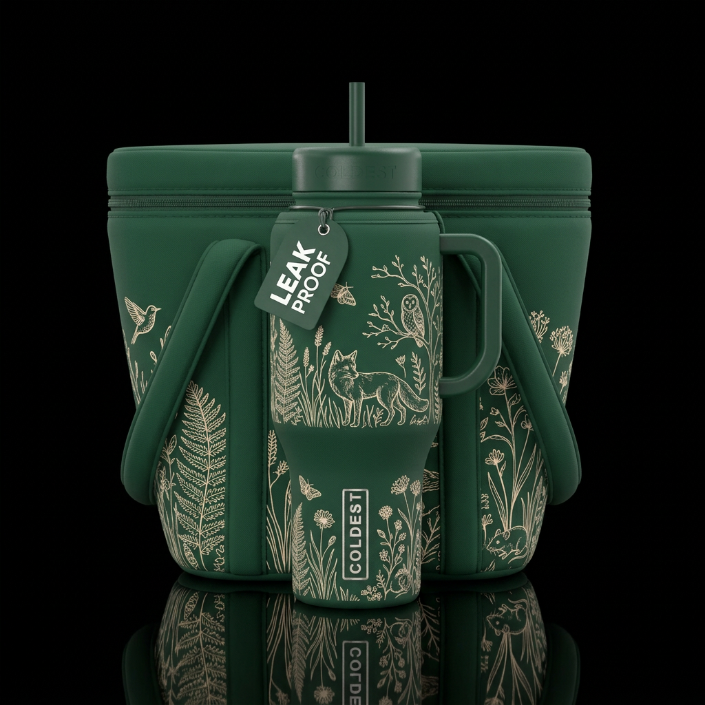 Design a premium COLDest cooler bag, not a bottle.... water bottle design