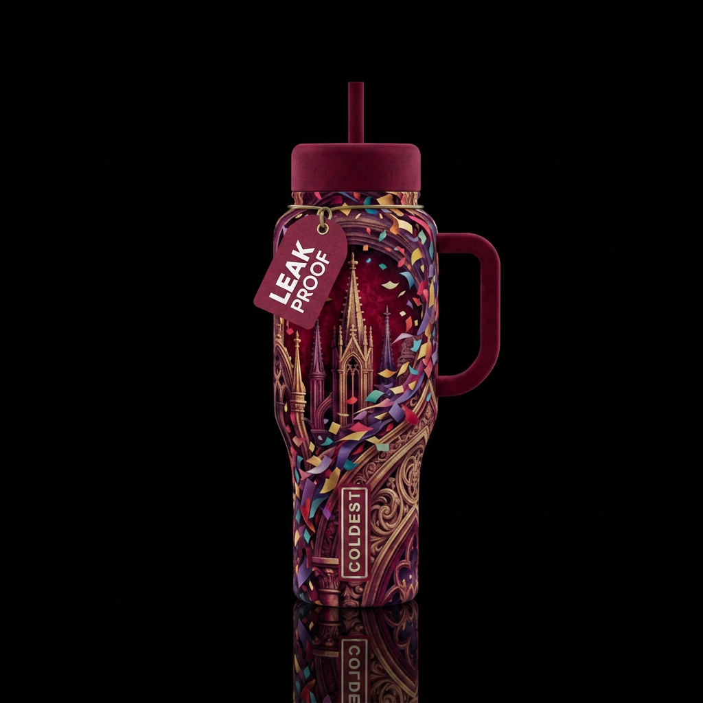 velvet architecture in a paper storm water bottle design