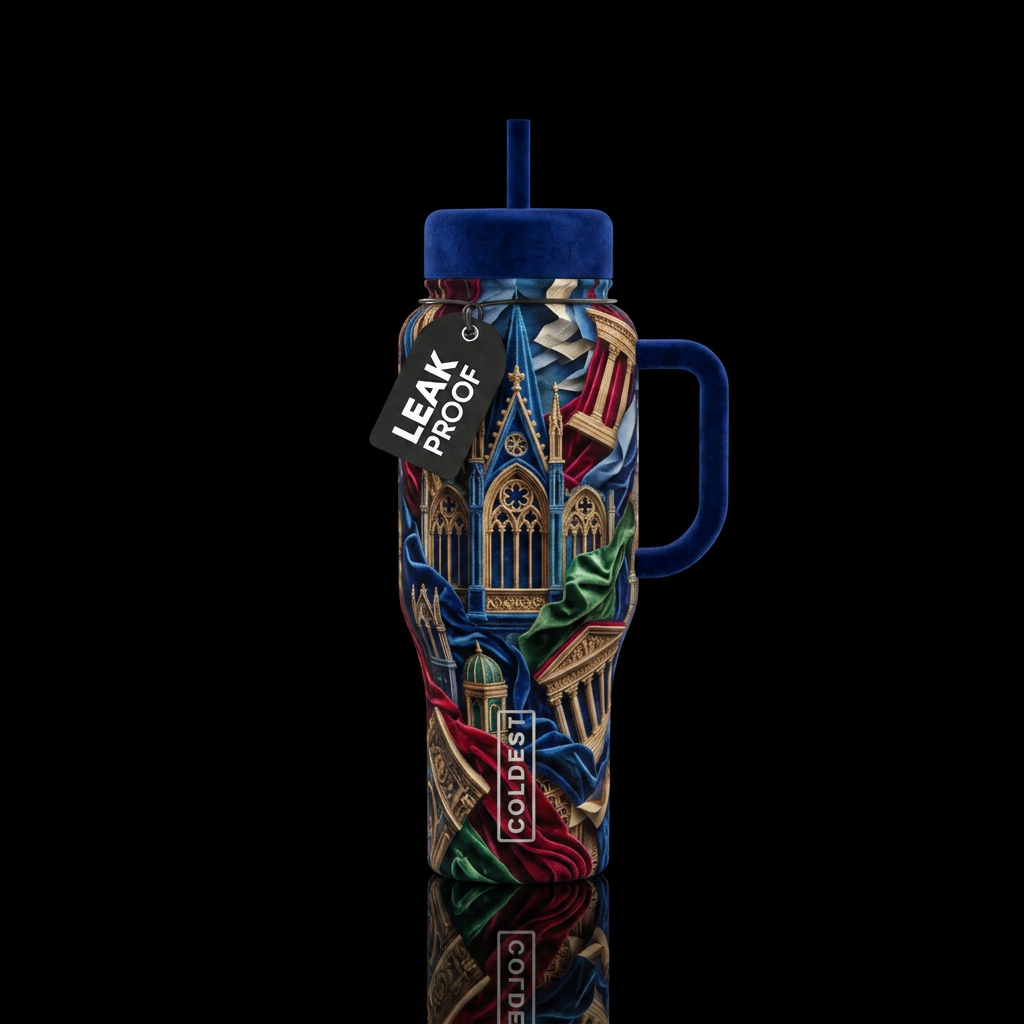 velvet architecture in a paper storm water bottle design