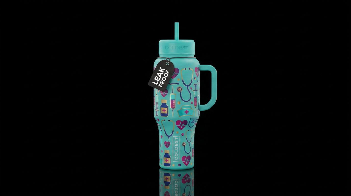 Nurse Bottle water bottle design