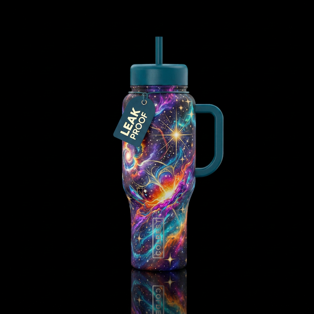 Big Bang water bottle design
