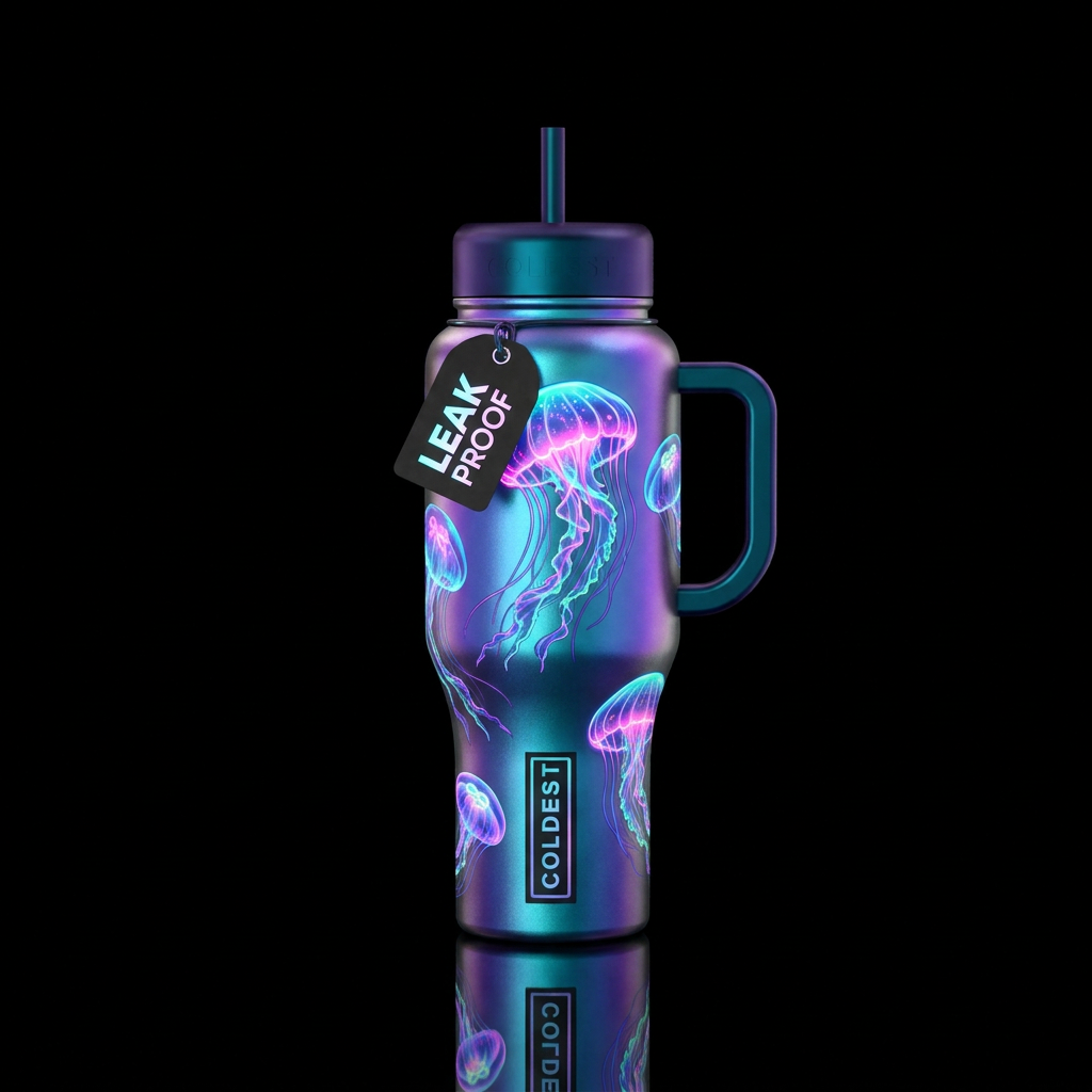 Gio Jellyfish water bottle design