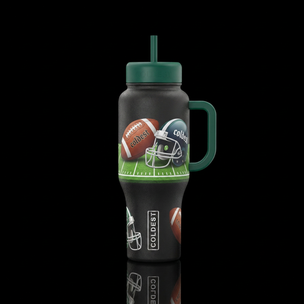 Coldest Ball! water bottle design