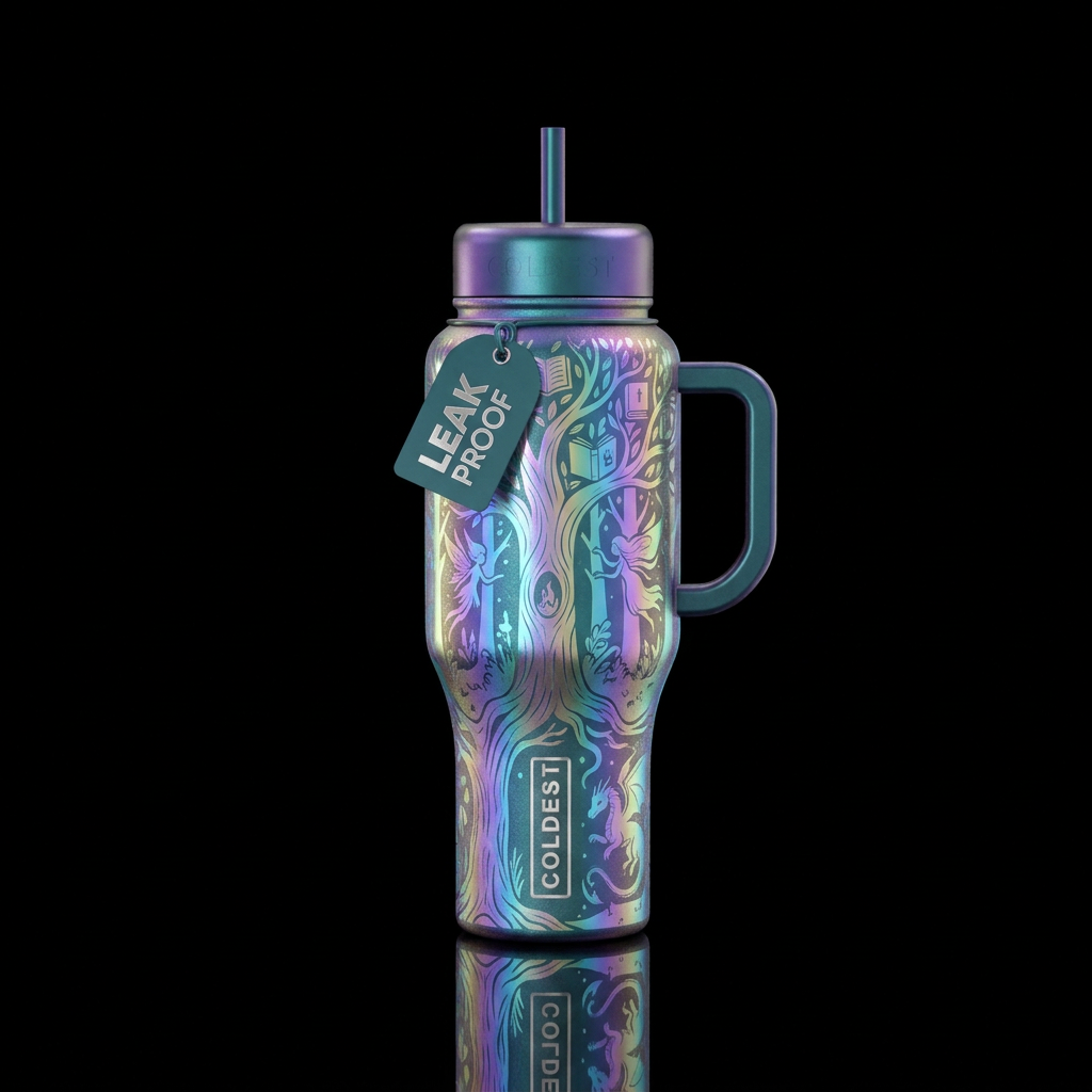 Fairy water bottle design