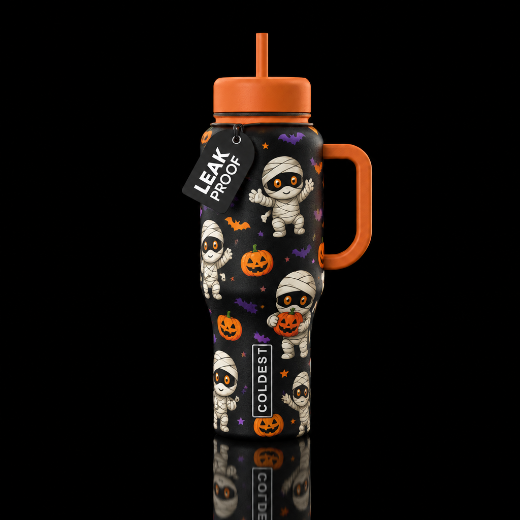 Baby Mummies water bottle design