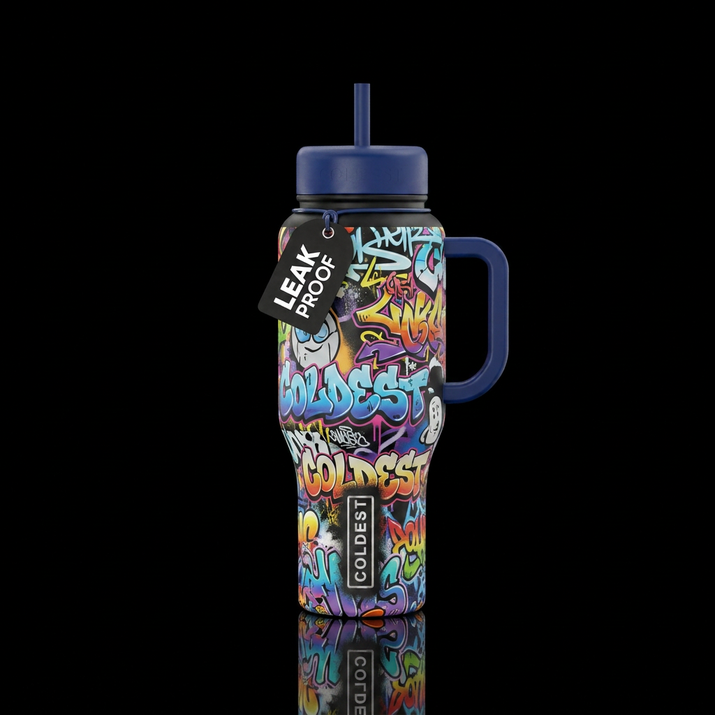 graphitti water bottle design