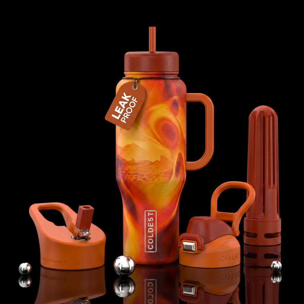 Texas heat water bottle design