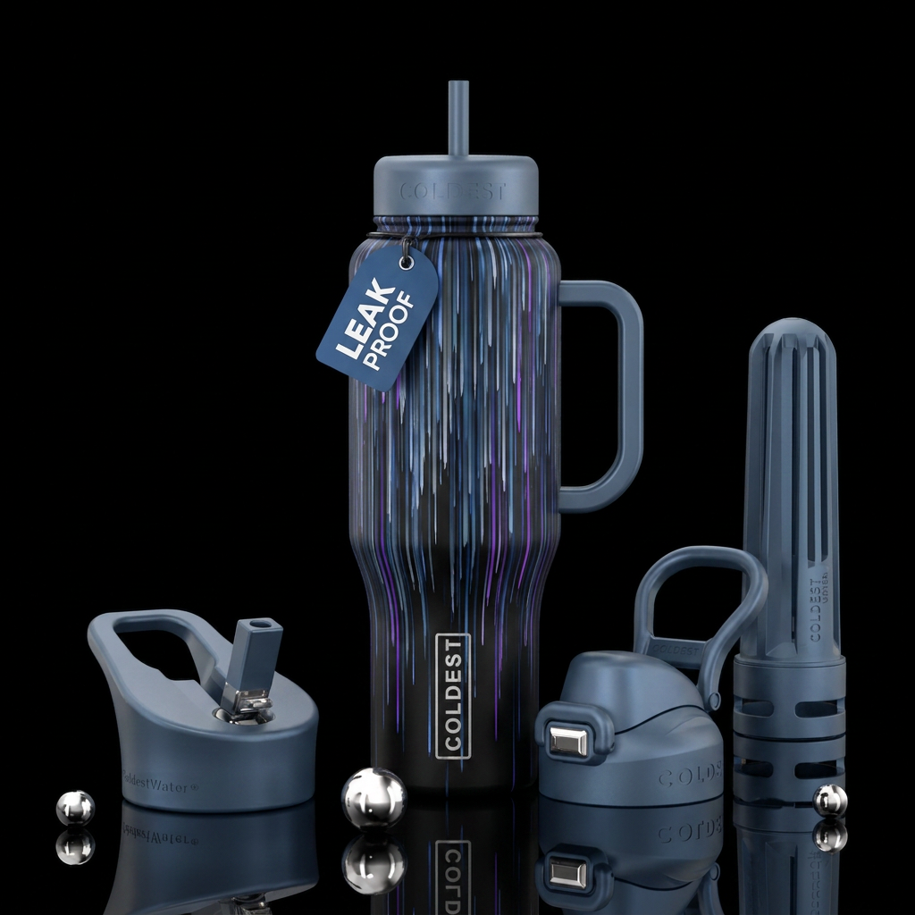 Steel rain water bottle design