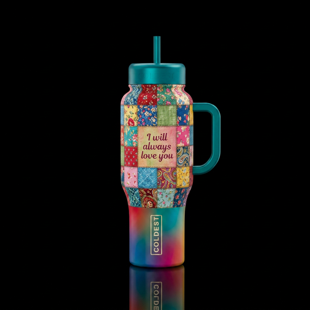 Love Dolly water bottle design