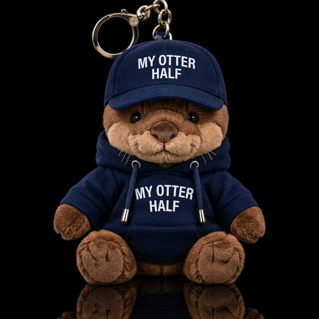 My otter half water bottle design