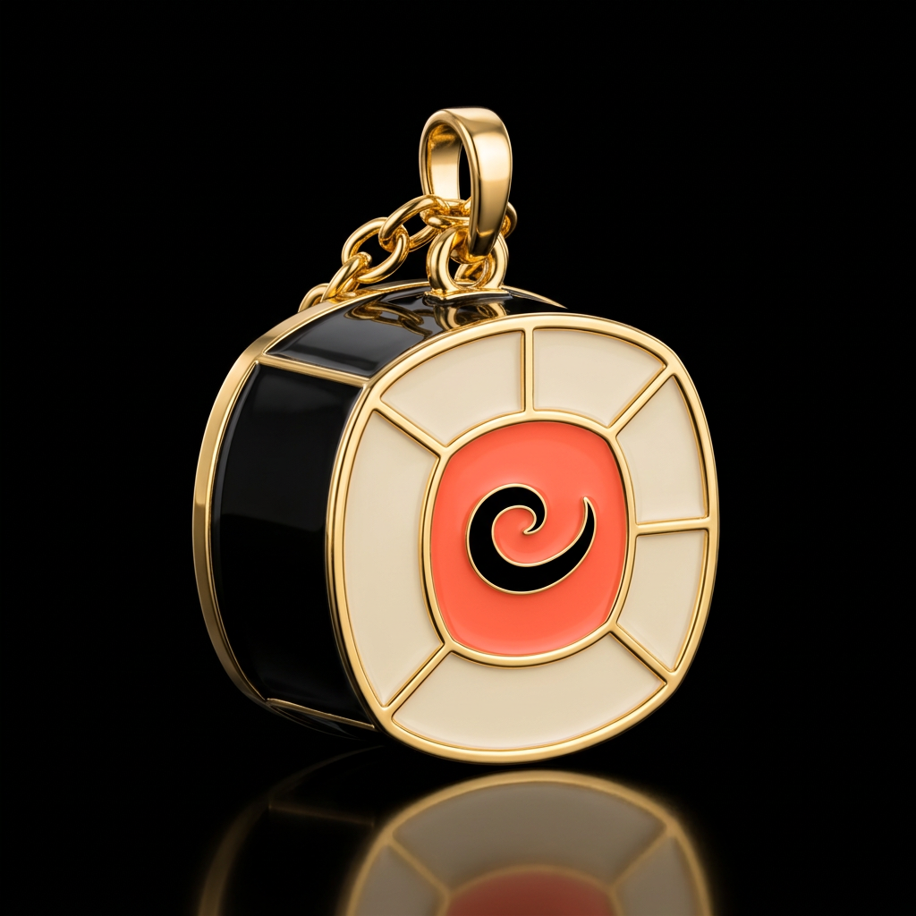 Sushi water bottle design