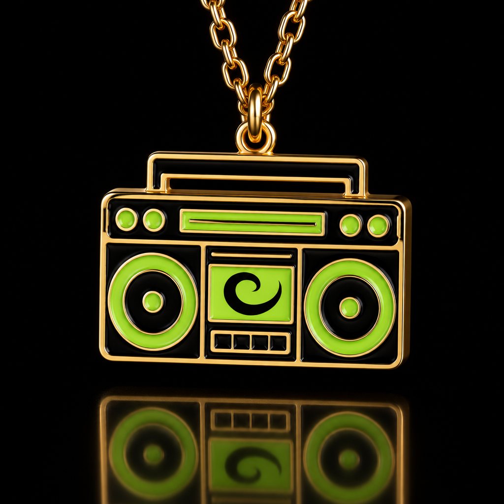 Boombox water bottle design