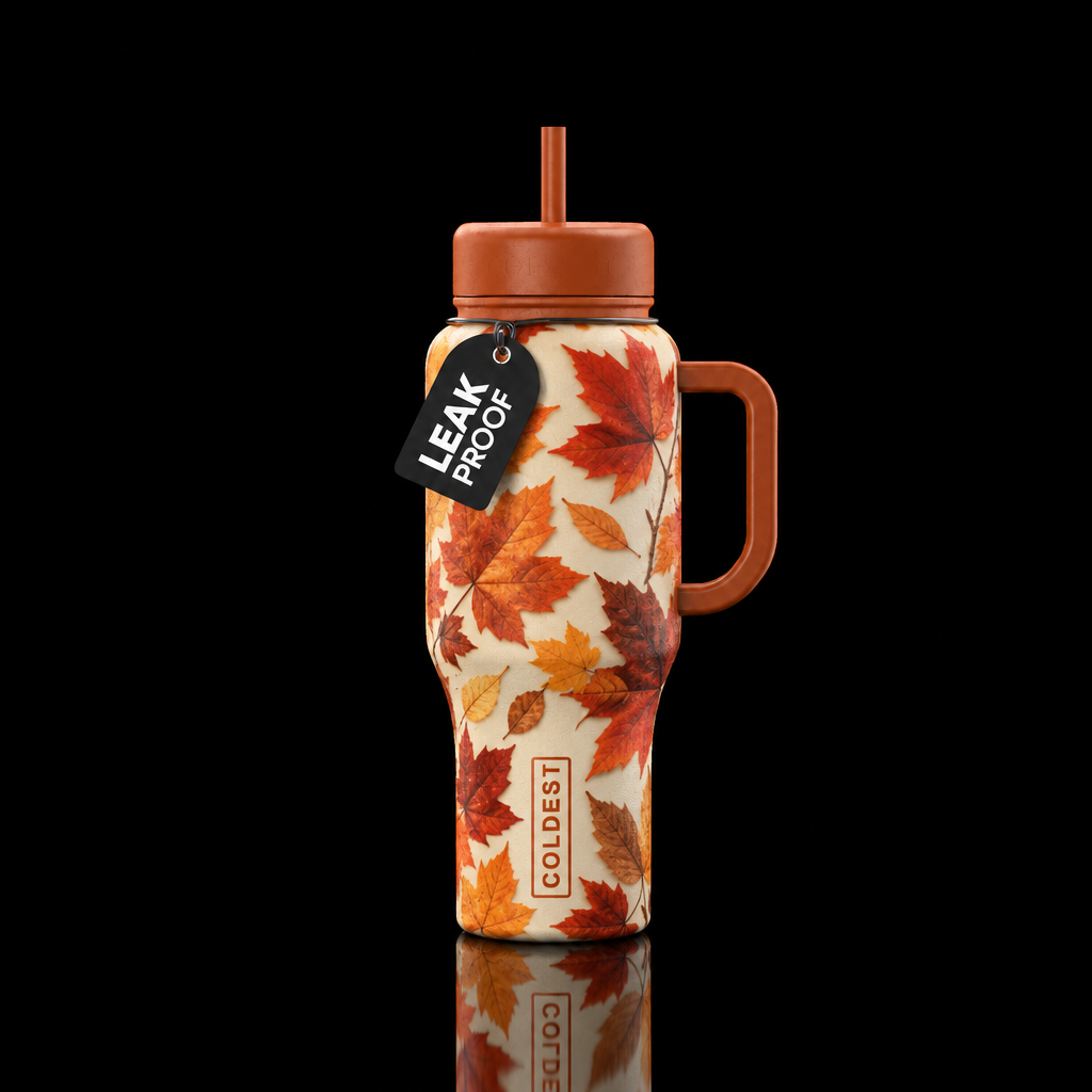 Fall water bottle design