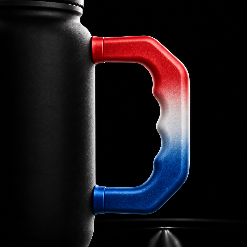 Firecracker water bottle design