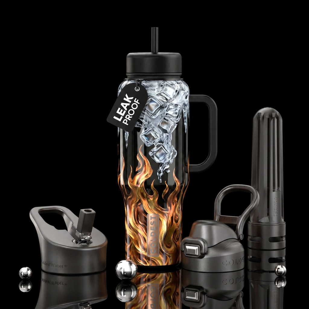 Quenching the heat water bottle design