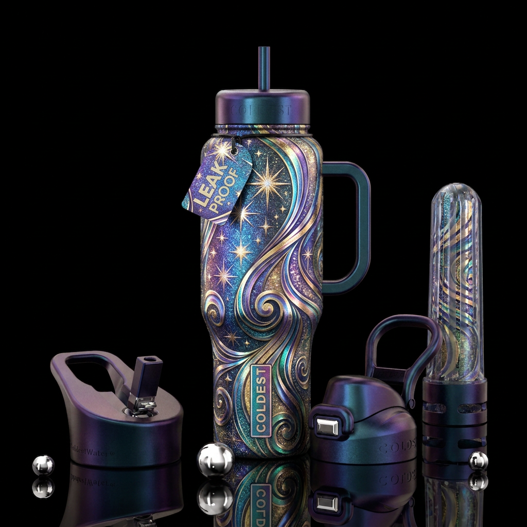 Starlight starbright water bottle design