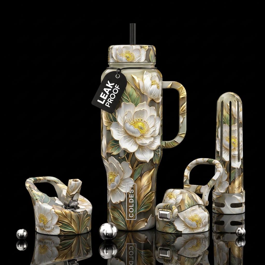 Lovely yellow water bottle design