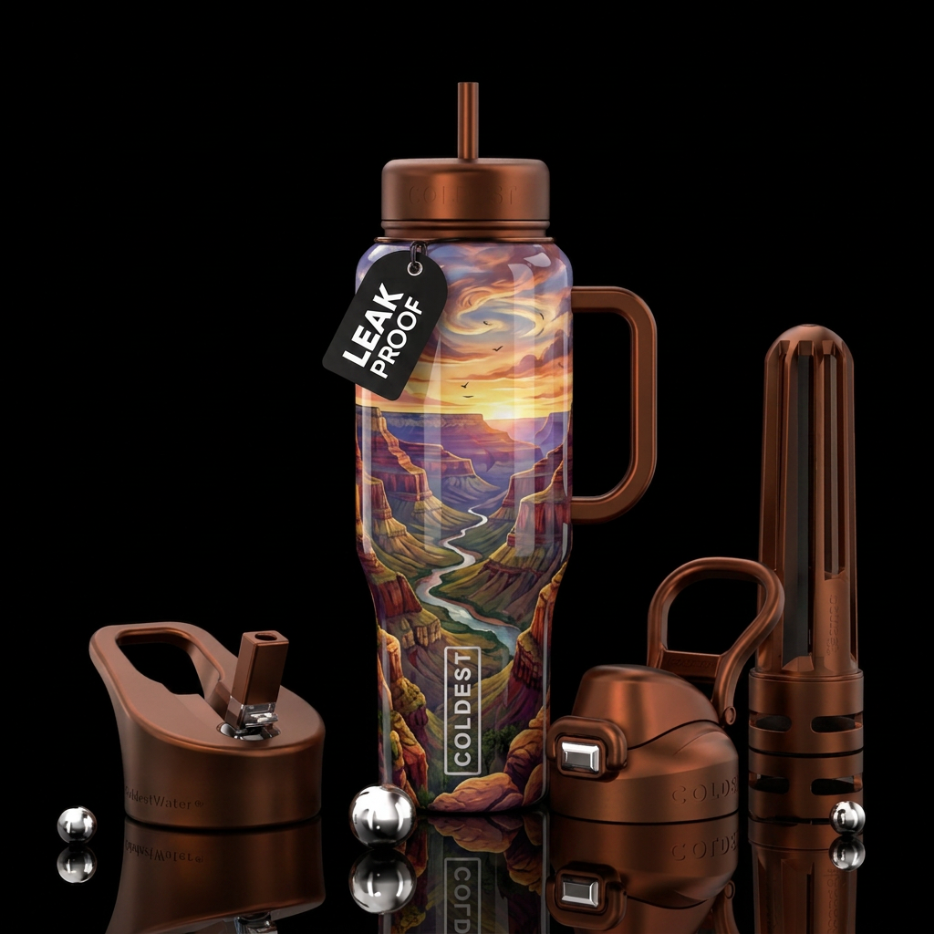 Grand Canyon water bottle design