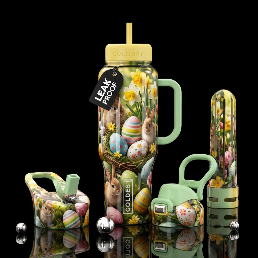 Hippity hoppity it's Easter water bottle design