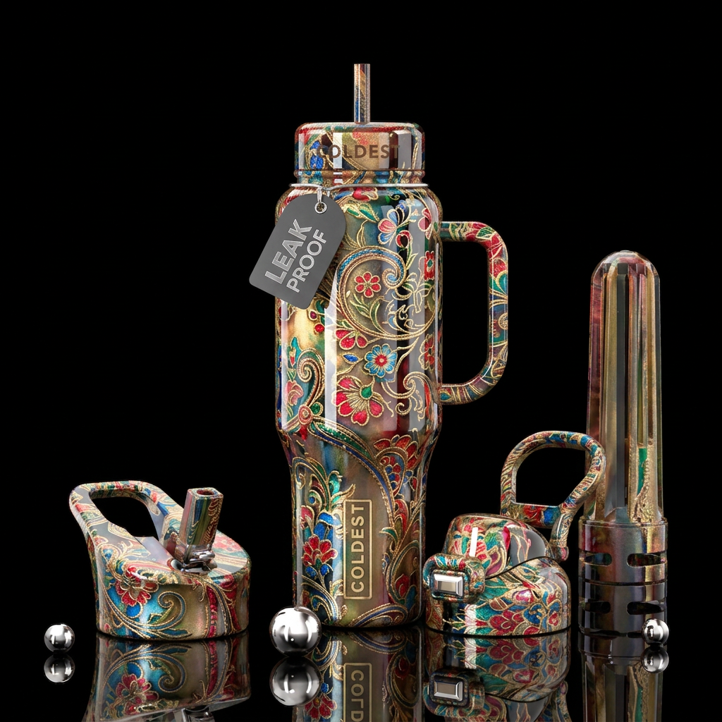 Tea tine water bottle design