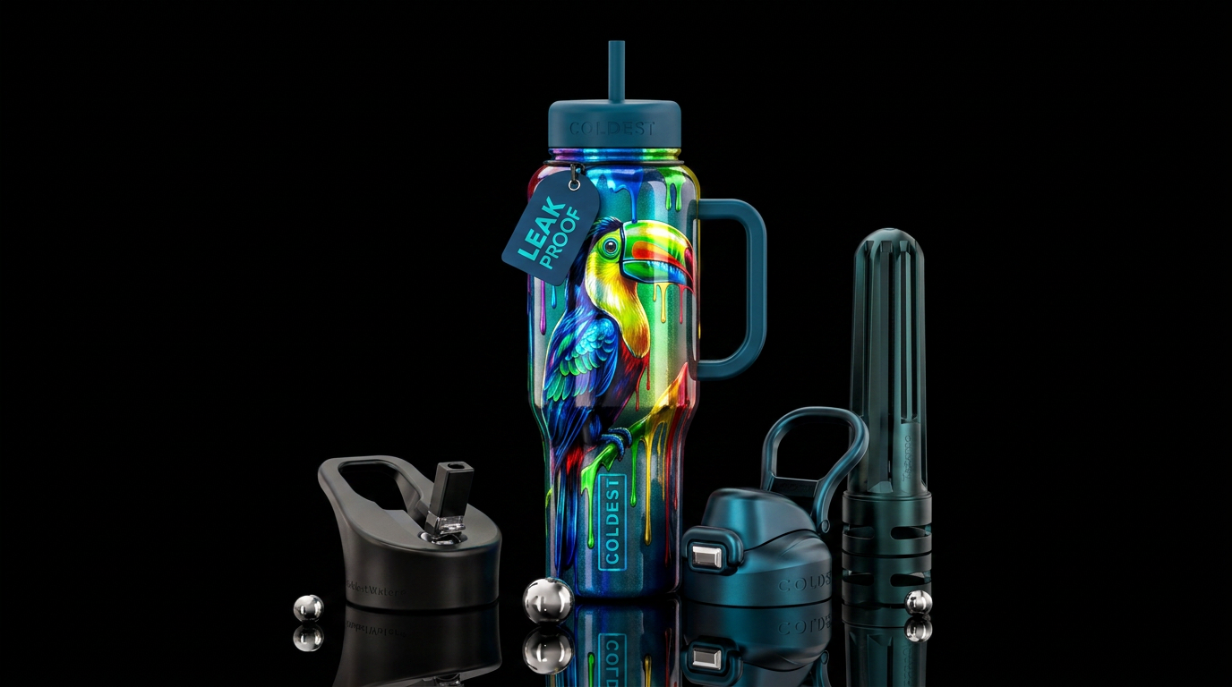 Who can? Tucan water bottle design
