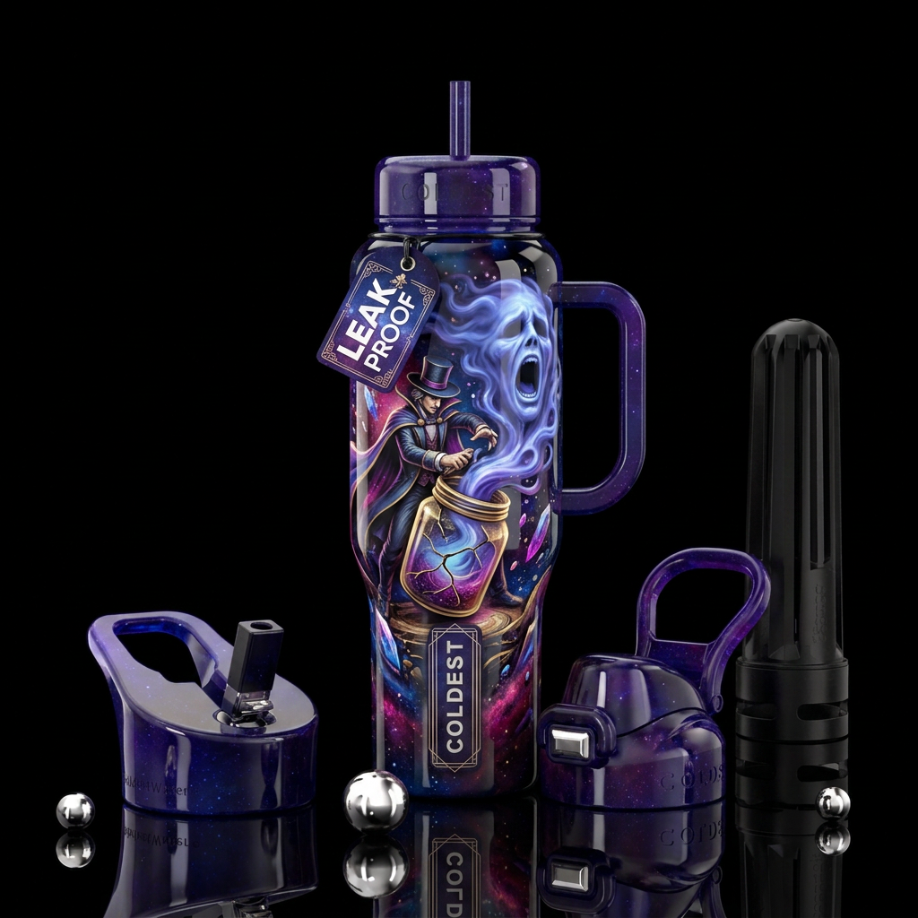 Releasing a scream water bottle design
