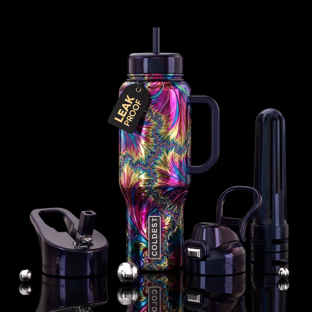 Fractal water bottle design