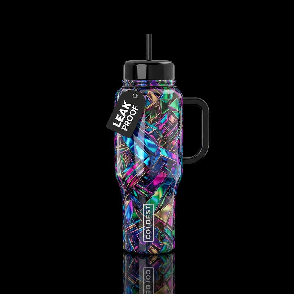 Chaos water bottle design