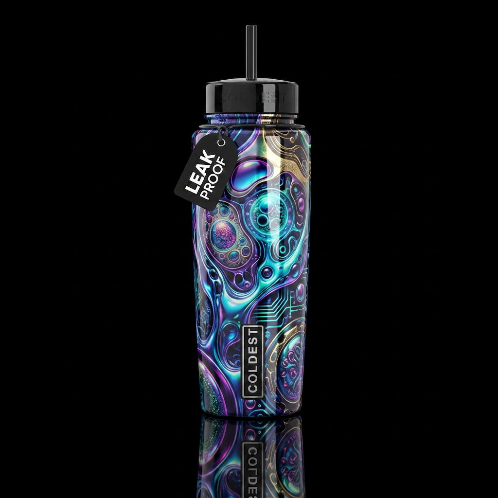 Biochemistry water bottle design