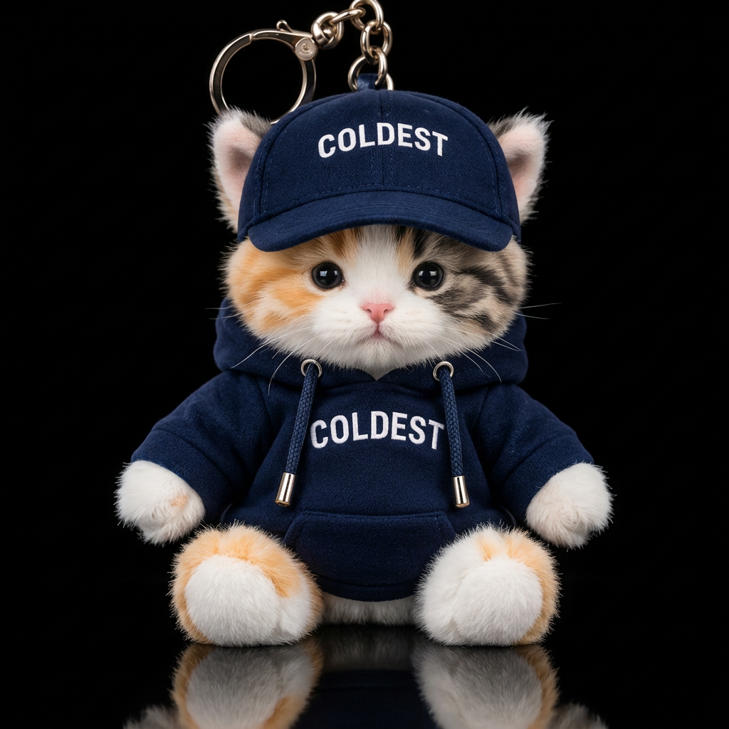 baby kitten water bottle design