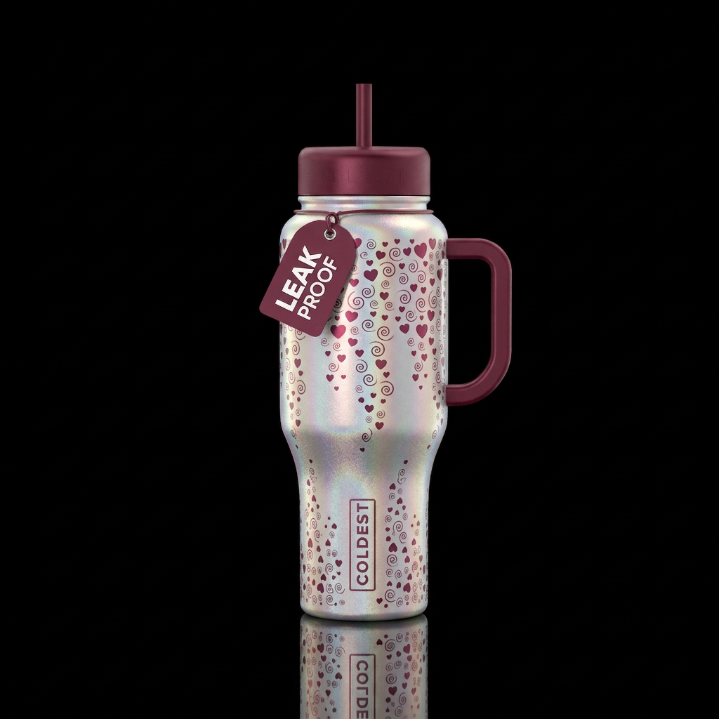 Full of Love water bottle design