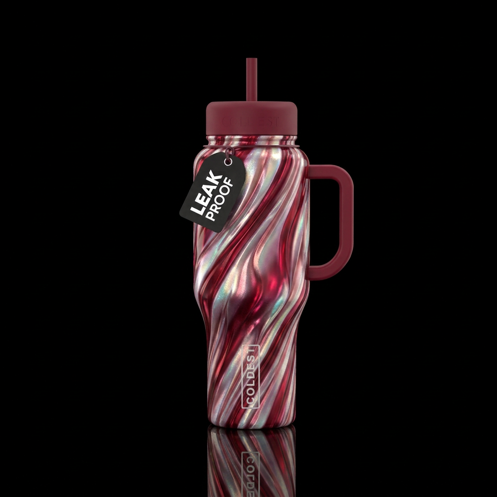 Ruby bliss water bottle design